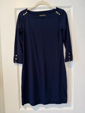 Lilly Pulitzer Sophie Navy Dress - size XS